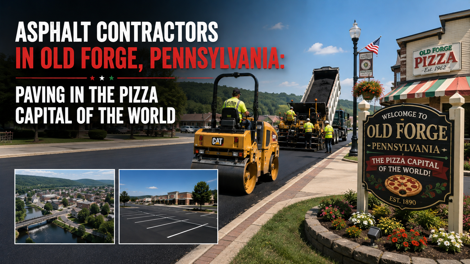 Asphalt Contractors in Old Forge, Pennsylvania: Paving in the Pizza Capital of the World